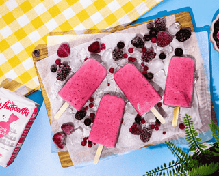 Refreshing Summer Berry Ice Lollies Recipe