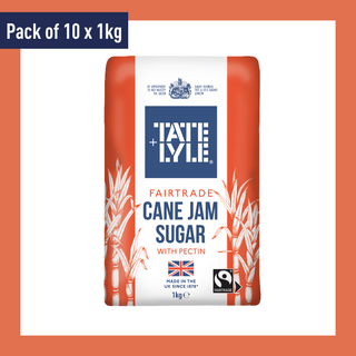 Tate & Lyle 1kg Jam Sugar Bag Sold as a Pack of 10 x 1kg