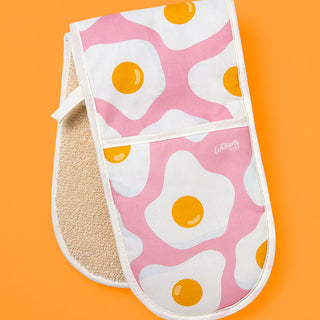 Whitworths Pink Sunny Egg Oven Glove