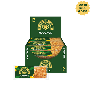 12 Lyle's Golden Syrups displayed into a Lyle branded case