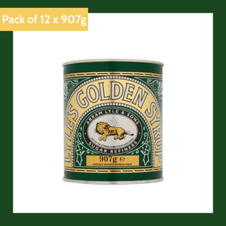 Pack of 12 Lyle's golden Syrup 907g Tin