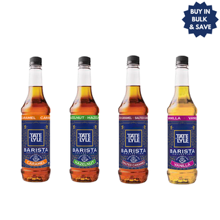 Tate & Lyle Fairtrade Beverage Coffee Syrup Mixed Case