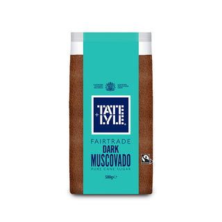 Packet of Tate and Lyle Dark Muscovado 500g