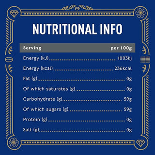 Tate & Lyle Vanilla Syrup Nutritional Information