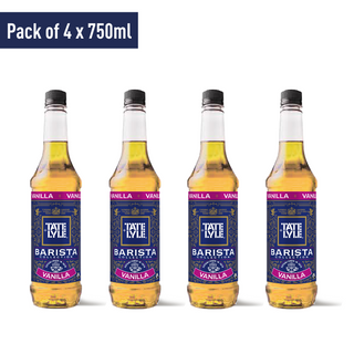4 bottles of Tate & Lyle Vanilla Syrup
